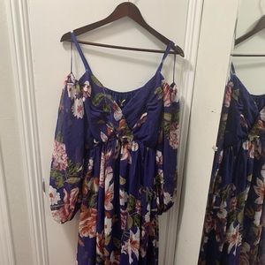 Floral maxi dress